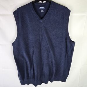 Harbor Bay Sweater Vest Pullover Size XL Formal School Academia Work Minimalist
